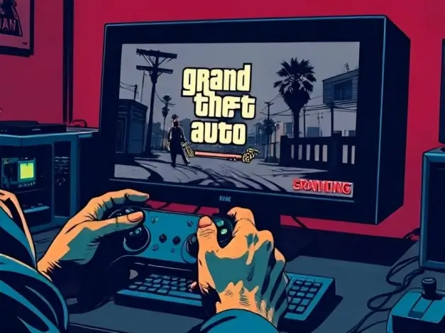 Illustration image of gaming